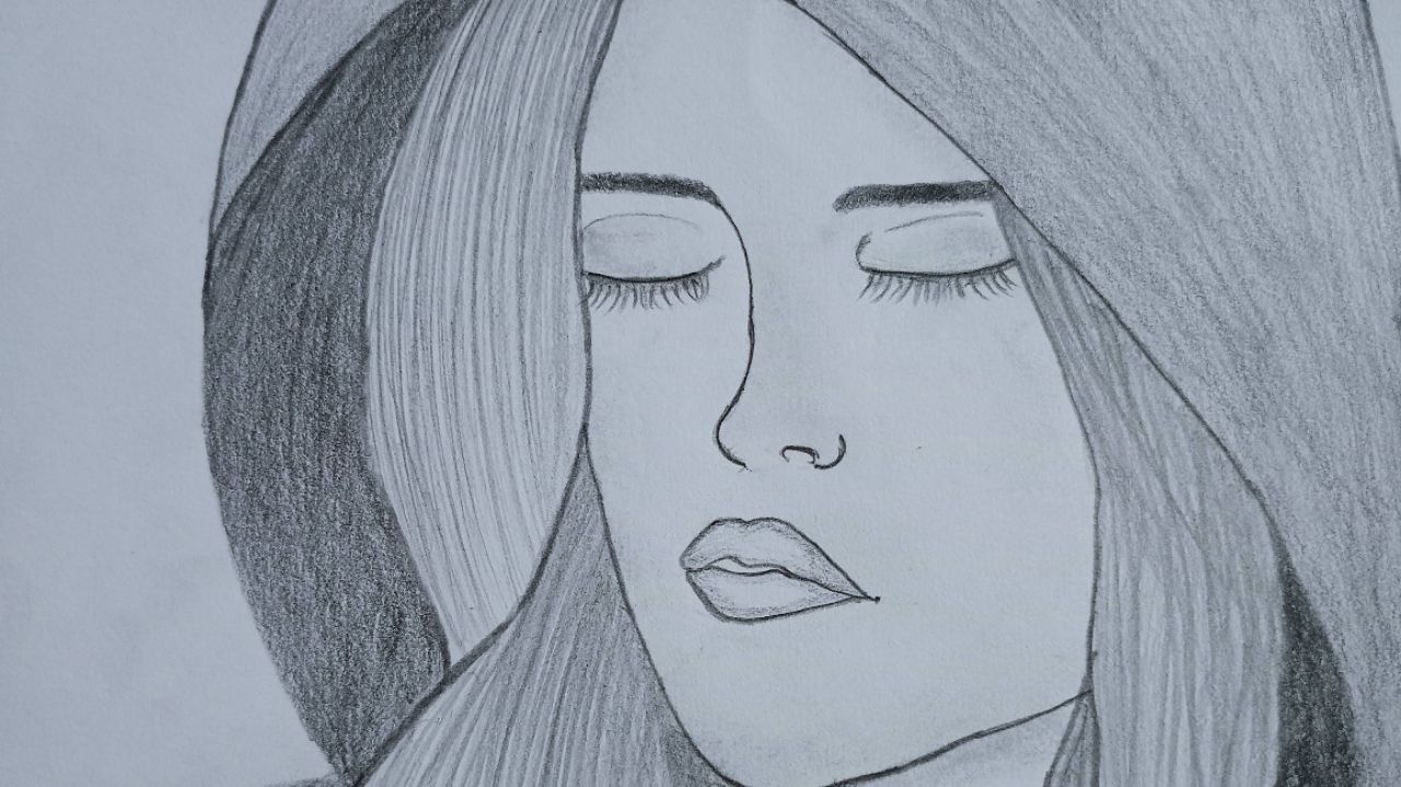 Beautiful Pencil Drawing ✏️✨ | Easy & Creative Art | Drawing for Beginners