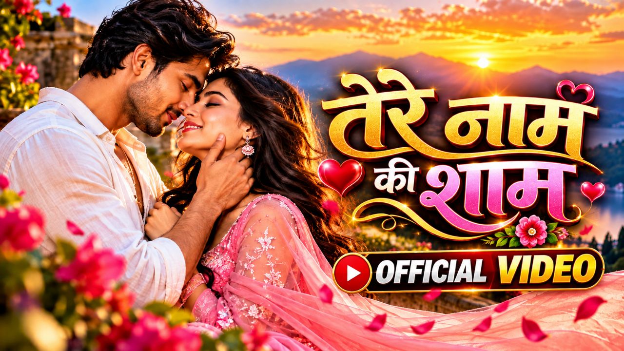 तेरे नाम की शाम | Tere Naam Ki Shaam | New Hindi Romantic Song 2026 | Official Video |