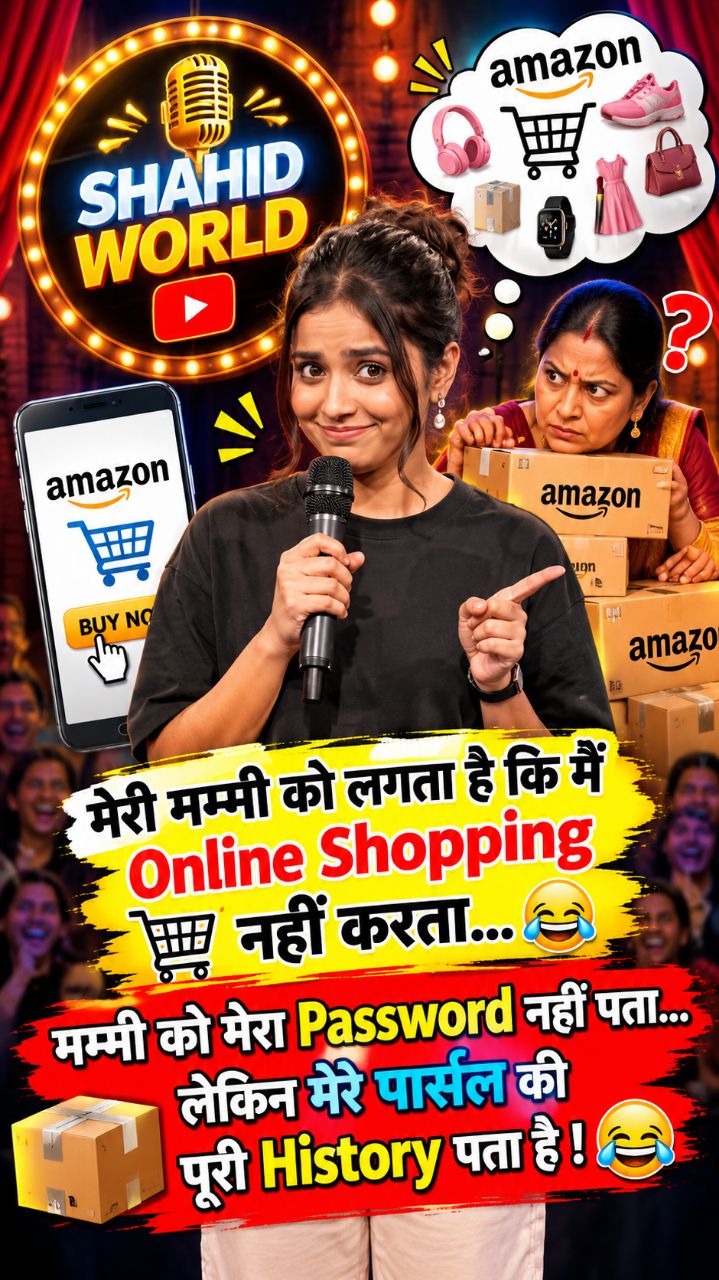 👉 मम्मी को Password नहीं पता… लेकिन Parcel की पूरी History पता है! 😂📦 | Hindi Comedy #Shorts