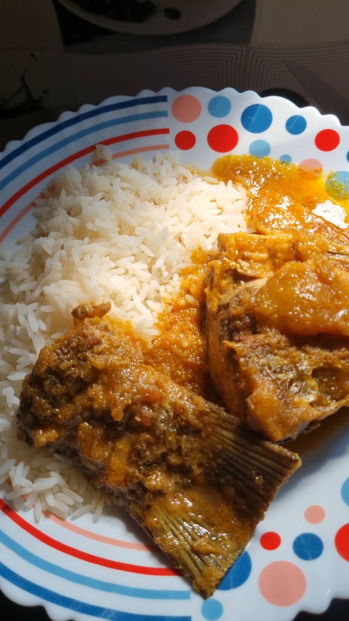 Homemade Fish Curry 🍛🐠 @heenacooks07 #bideo #fishcurry #viral