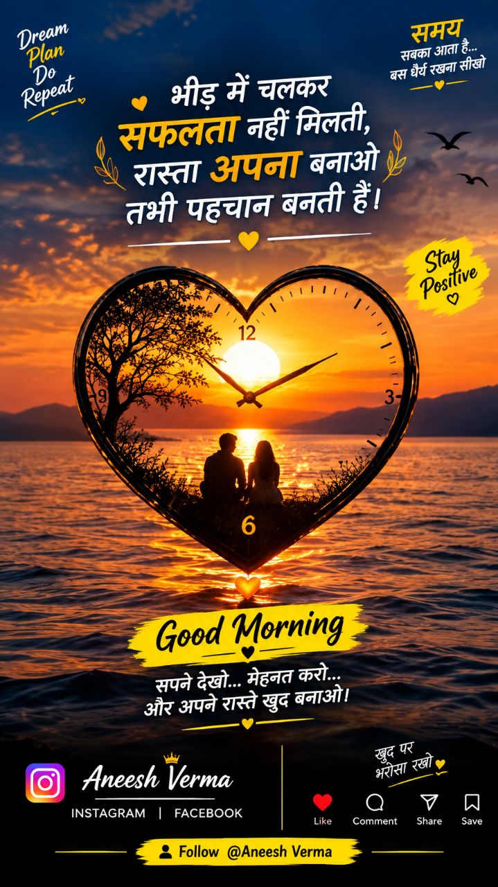 भीड़ में नहीं, अपनी पहचान बनाओ 👑🔥 | Motivational Quotes | Aneesh Verma