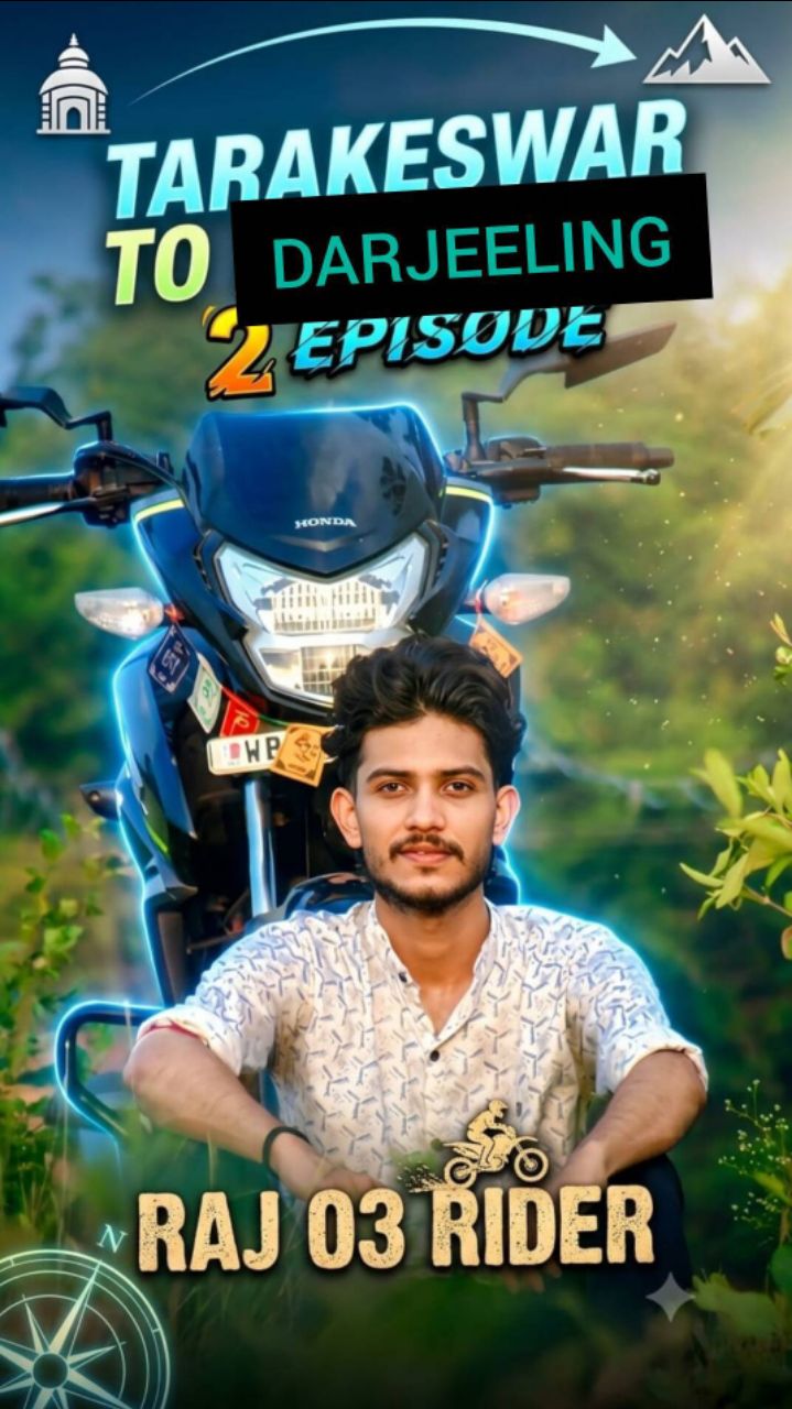 Tarakeswar To Darjeeling Moto Bike Riding Vlog 2 Episode #ai #aivideo #vlog #shorts #video @Bideo