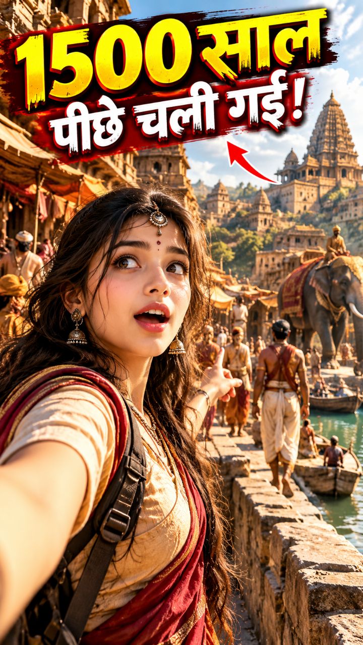 मैं 1500 साल पीछे चली गई 😱 | प्राचीन भारत का एक दिन 🇮🇳 #Shorts