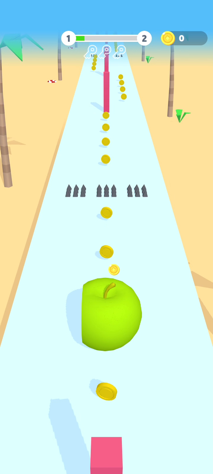 Apple run game 🎮