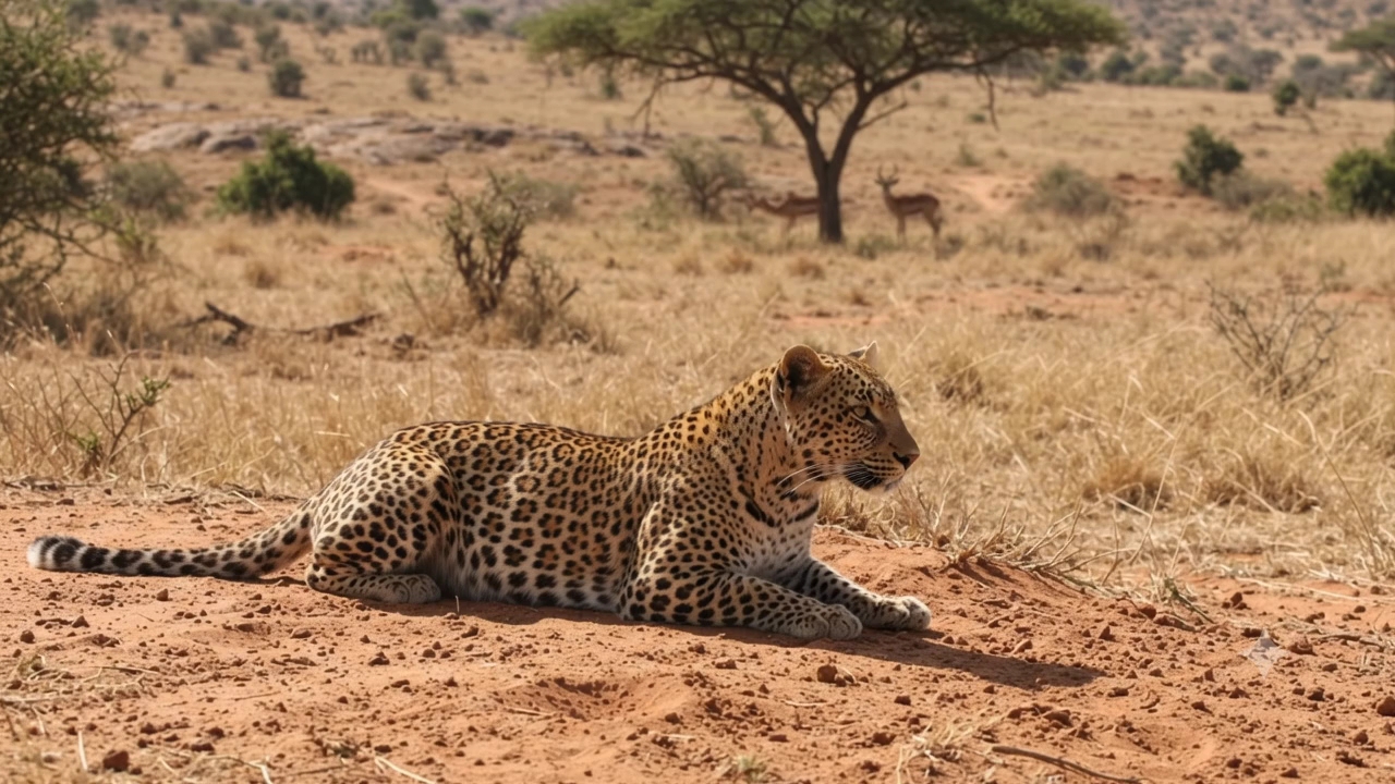 Leopard Attack Deer