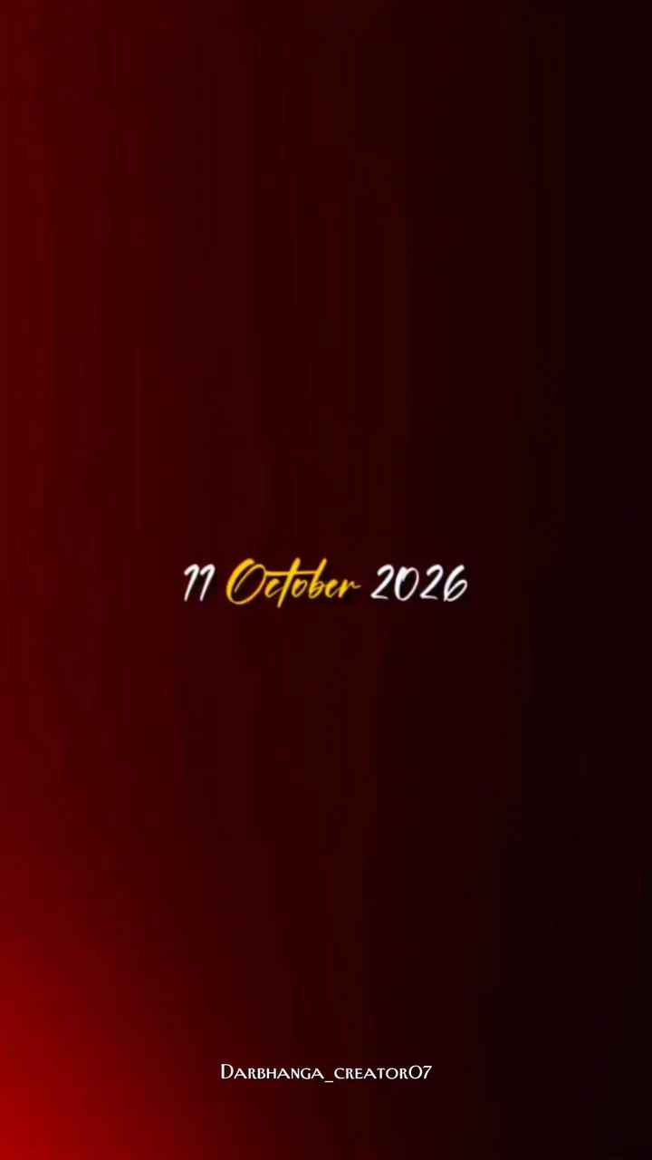 10 October 2026