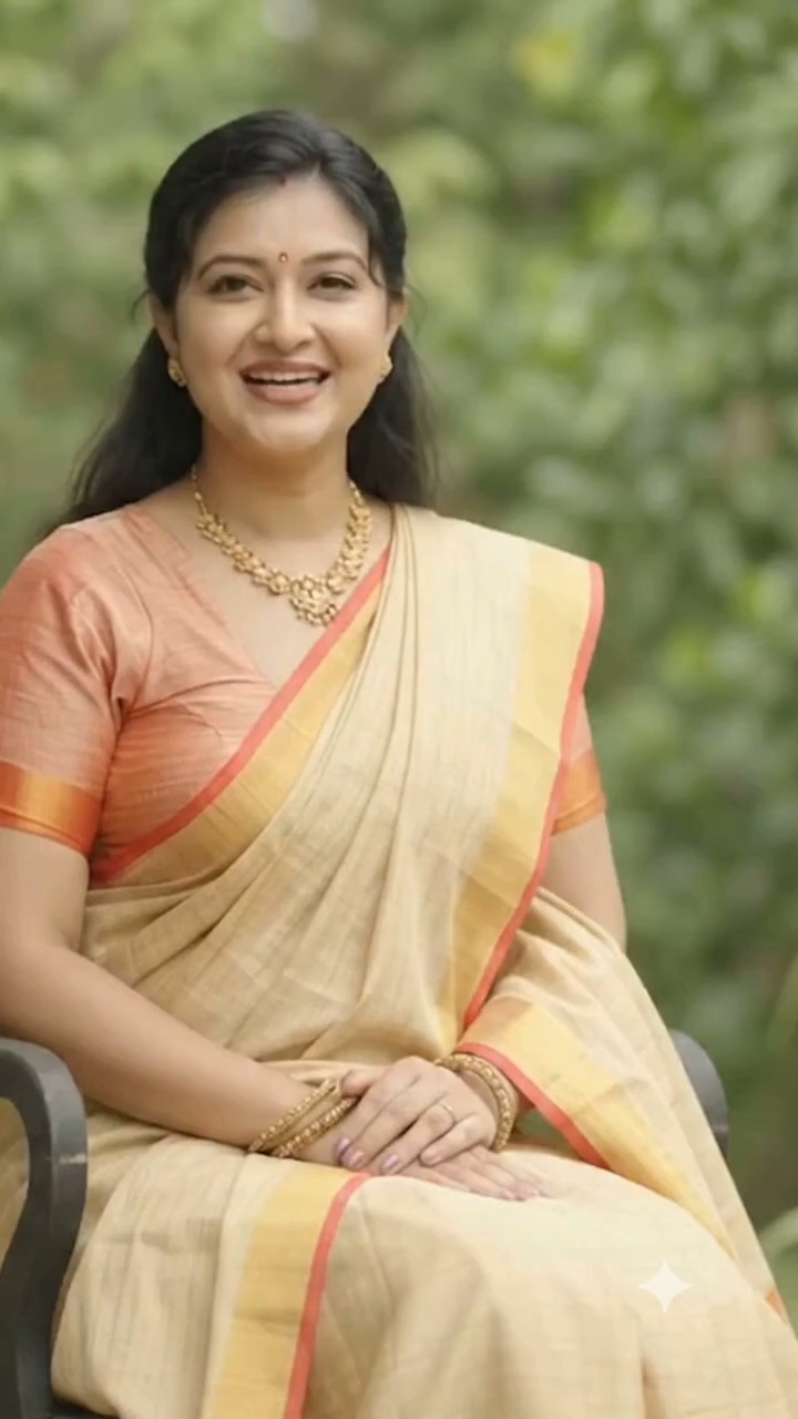 Elegant Beige Silk Saree Look | Traditional Indian Outfit | #SilkSaree #EthnicWear #IndianFashion