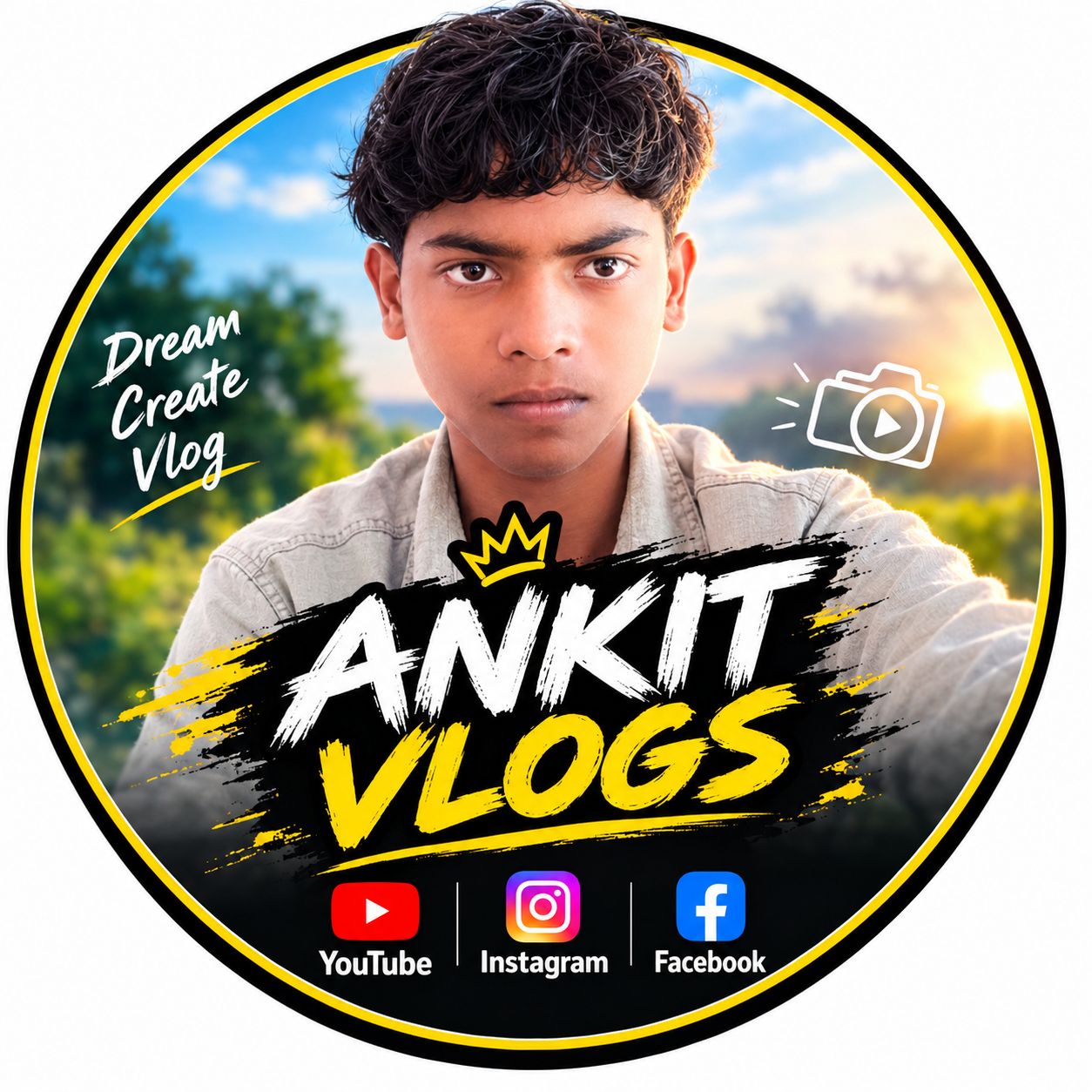 Ankit vlogs zone on Bideo