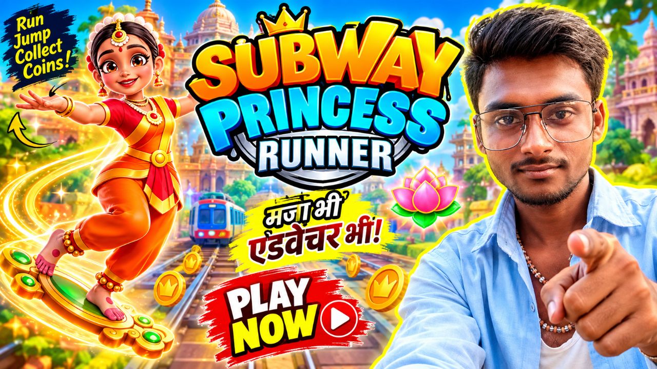 Subway Princess Runner Gamey। यह गेम खेलने में अगल ही मज़ा है।