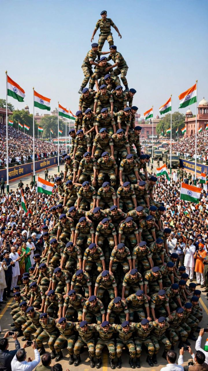 भारतीय आर्मी को देखो क्या बने
