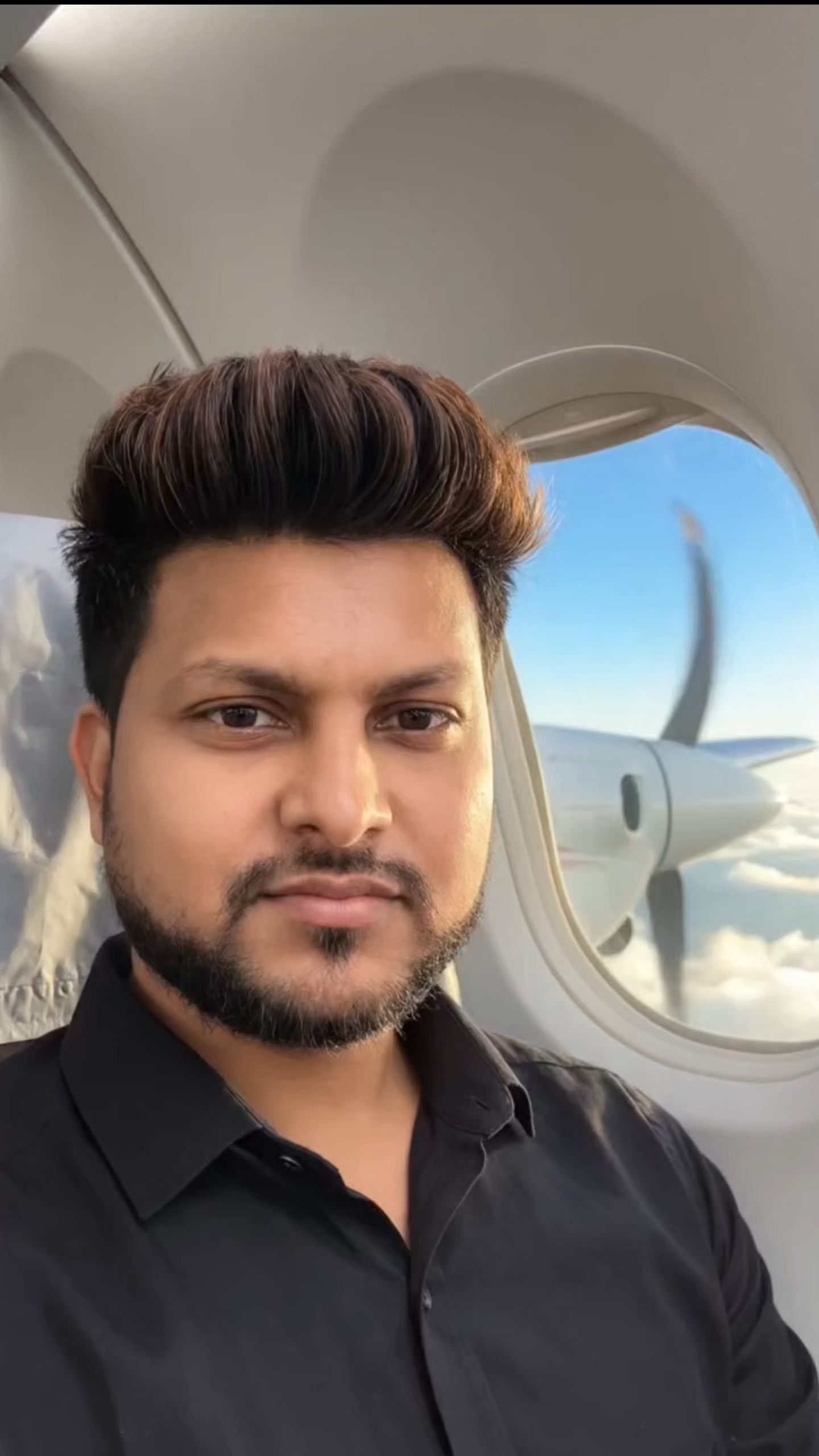 I'm Flying In The Aeroplane ✈️ #aeroplane #viralshorts #sanjaytechworld