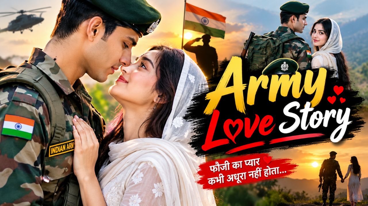 ❤️🇮🇳 Army Boy ❤️ Army Girl Love Story 💕 | फौजी का सच्चा प्यार 🥹💖 | Indian Army Love Story