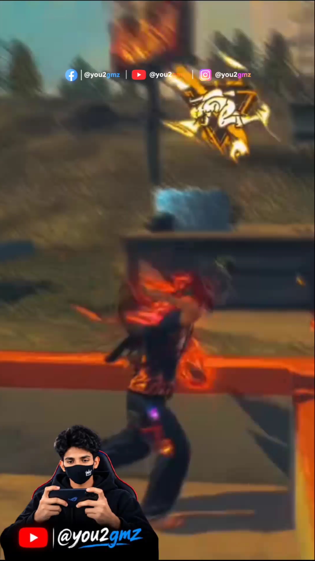 Insane Gaming Moments 🔥😈 | Free Fire Shorts | @you2gmz #shorts