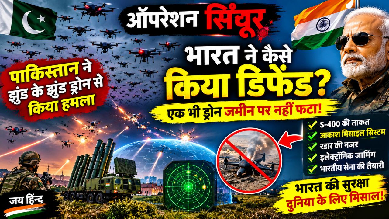 एक भी ड्रोन नहीं फटा! भारत की S-400 और Akash Defence देख दुनिया हैरान | Operation Sindoor