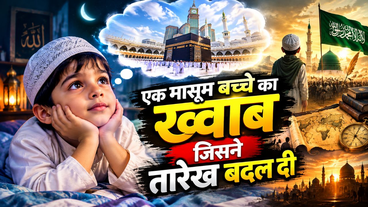 🌙 एक मासूम बच्चे का ख्वाब जिसने तारीख बदल दी | दिल छू लेने वाली इEk Bachche ka khuwab #viral video