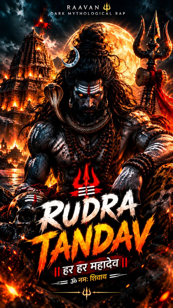 RUDRA TANDAV 🔱 | Mahadev Rap | हर हर महादेव | Powerful Shiva Rap