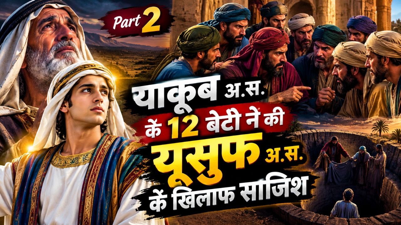 😱 हज़रत यूसुफ़ अ.स. के खिलाफ भाइयों की साज़िश! | पैगंबर याक़ूब अ.स. की कहानी Part 3 | Islamic Story