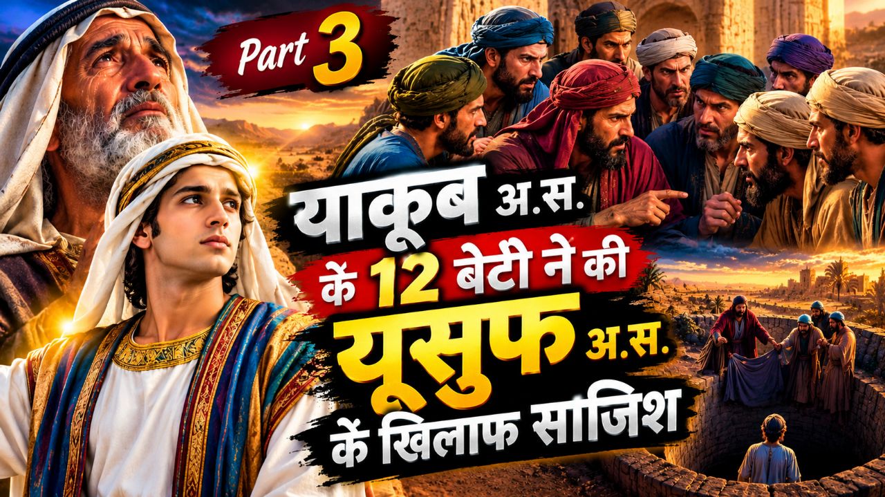 हज़रत यूसुफ़ अ.स. के साथ क्या हुआ? 😢 भाइयों की साज़िश का अगला हिस्सा | Part 3 | Creator of Allah