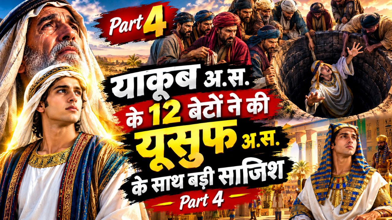 😱 हज़रत यूसुफ़ अ.स. के साथ क्या हुआ? भाइयों की साज़िश का अगला हिस्सा | Part 4 | Islamic Story