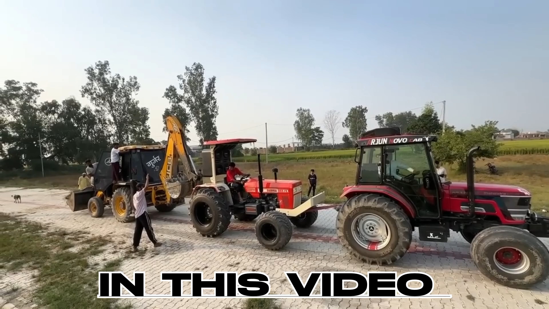 JCB KE SATH TOCHAN MAR DII FIR KIYA HUWA WET FOR END