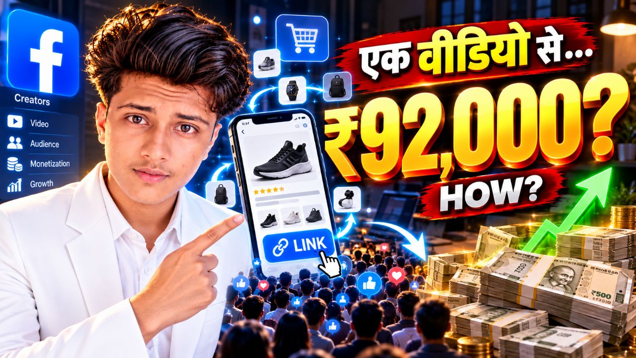Facebook Monetization Done! How to Earn ₹92,000 from Sponsorships | Complete Guide