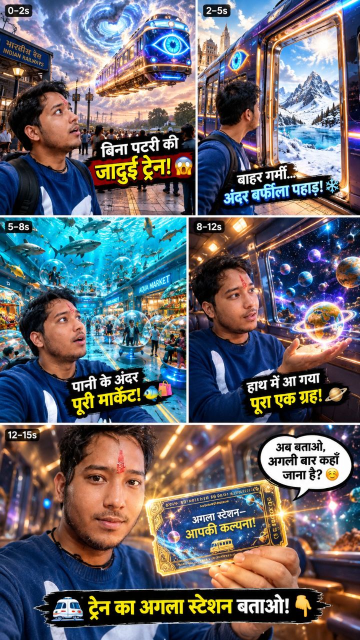 😱 हवा में उतरी रहस्यमयी ट्रेन! 🚆 इसके अंदर जो दिखा, यकीन नहीं होगा! 🤯 #Shorts