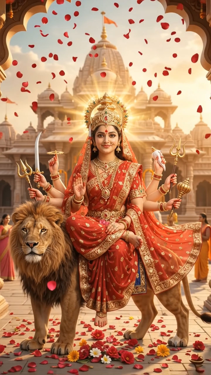 🙏🌺 माता रानी के दिव्य दर्शन ❤️🚩 जय माता दी 🙏 #Shorts #MataRani #JaiMataDi