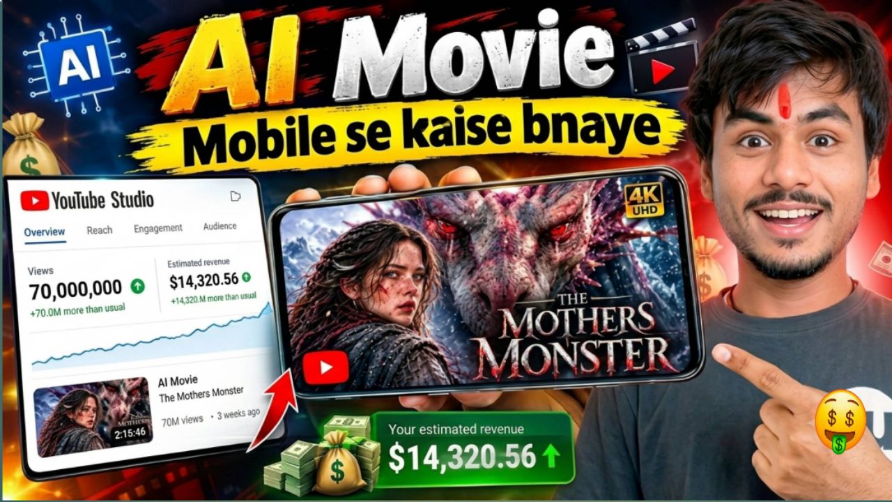 Make Viral Fitness & Motivation Videos with AI 🔥 | AI Video Kaise Banaye | AI Automation 2026