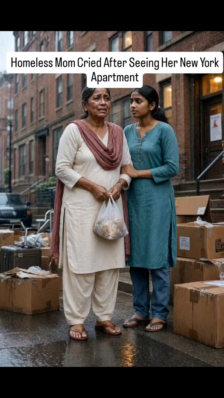 Homeless Mom Cried After Seeing Her Daughter’s New Apartment 😭❤️ #Shorts