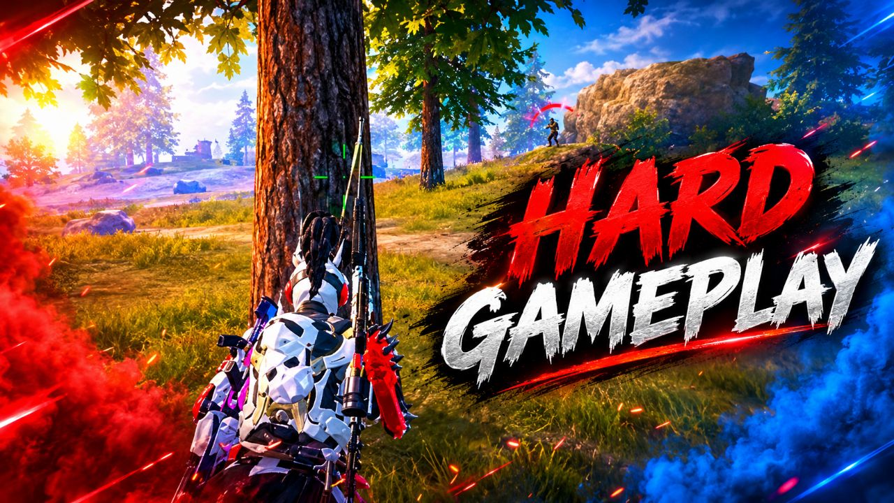 BGMI Hard gameplay ☠️ #bgmi #bgmi