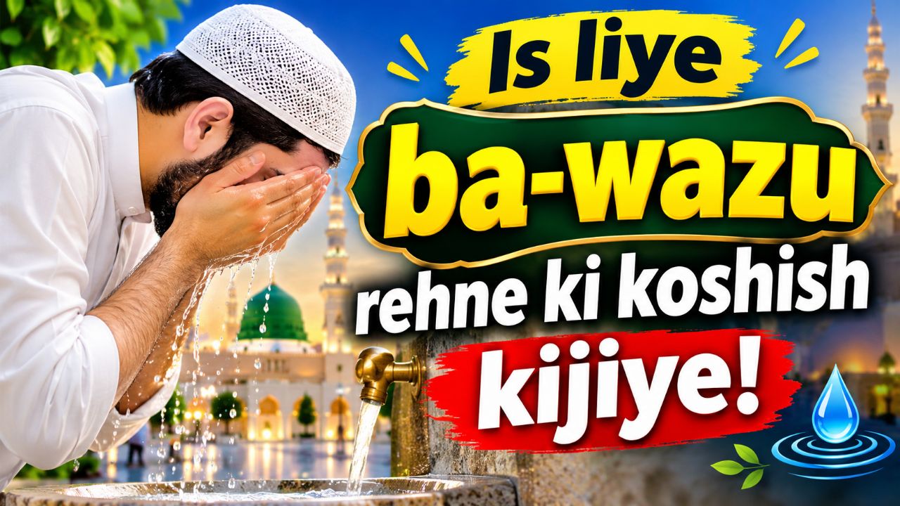 Ba-Wazu Rehne Ki Koshish Kijiye 🤲 | Islamic Reminder