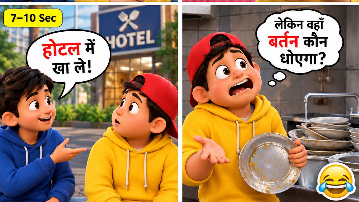 शादी सिर्फ खाना खाने के लिए 😂🤣 | Funny Desi Comedy #Shorts