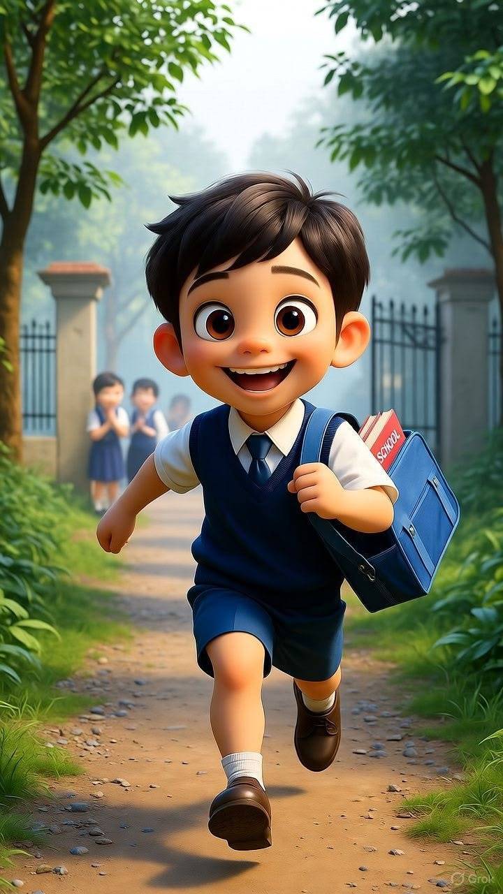 🎒 नन्हे कदम, बड़े सपने ❤️ | स्कूल जाने की खुशी 🏫🌟
