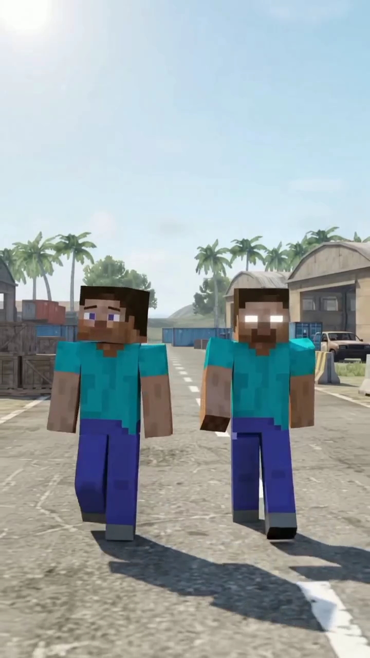 Jab Minecraft Ke Characters Pahuche Free Fire Me! 😂🎮 #freefire #minecraft #funny #trending