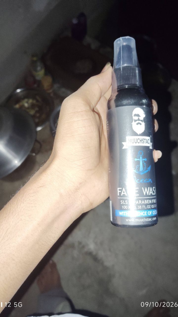 Mast face wash