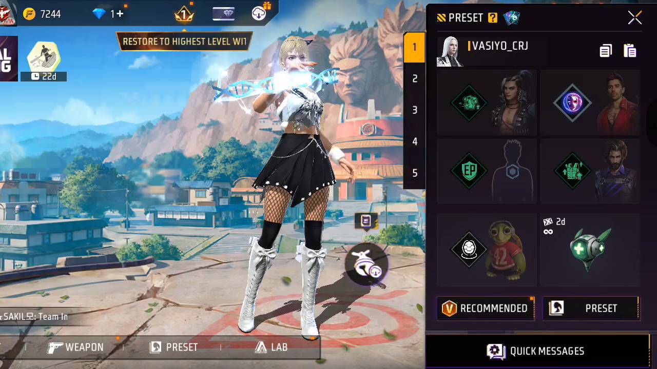 This is Best Defence Caracter Ability in Free Fire Max