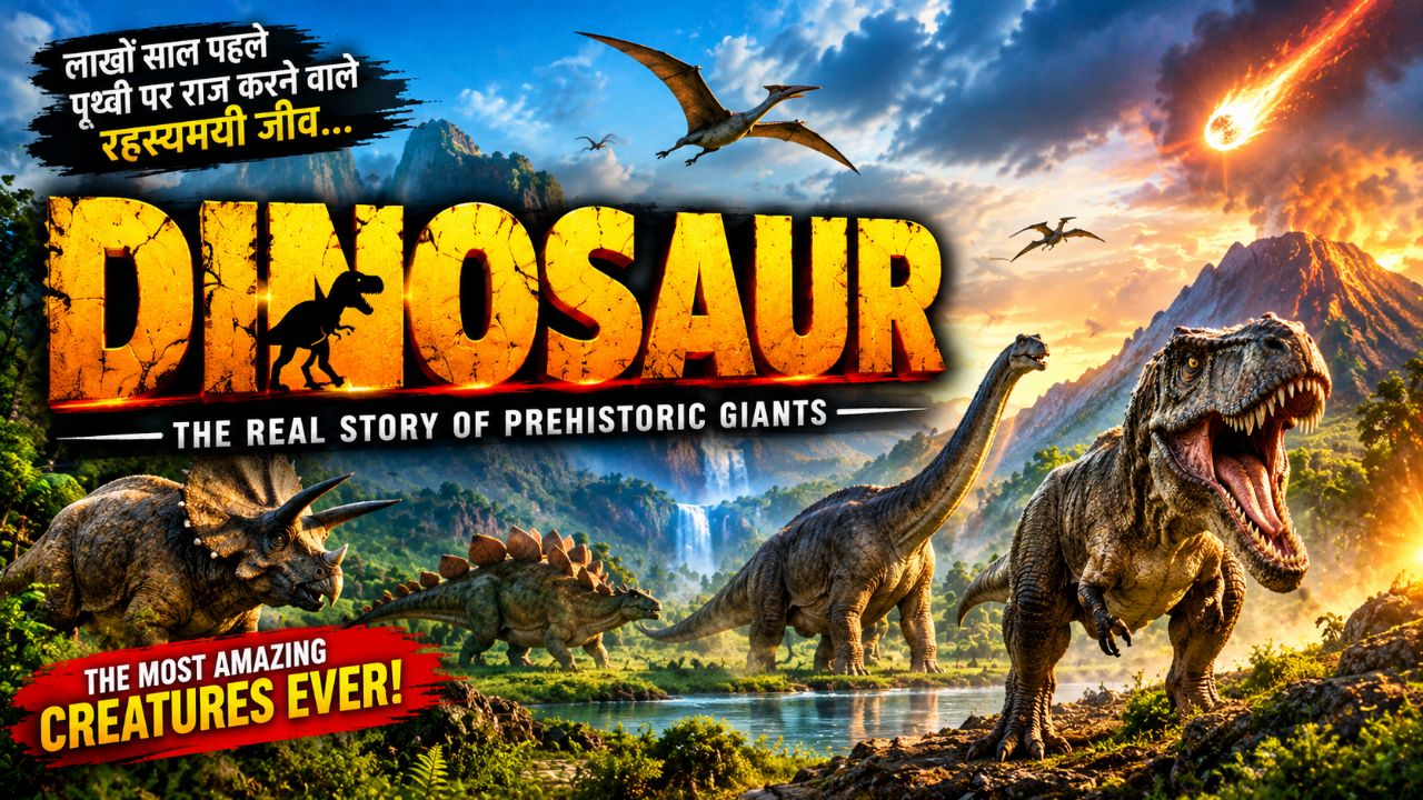 Dinosaur: The Most Terrifying Creature Ever! 🦖 | Full Documentary in Hindi