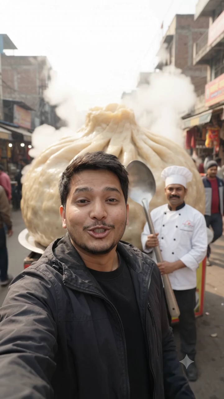 😱 दुनिया का सबसे बड़ा मोमो! इतना बड़ा देखकर होश उड़ जाएंगे 🤯🥟