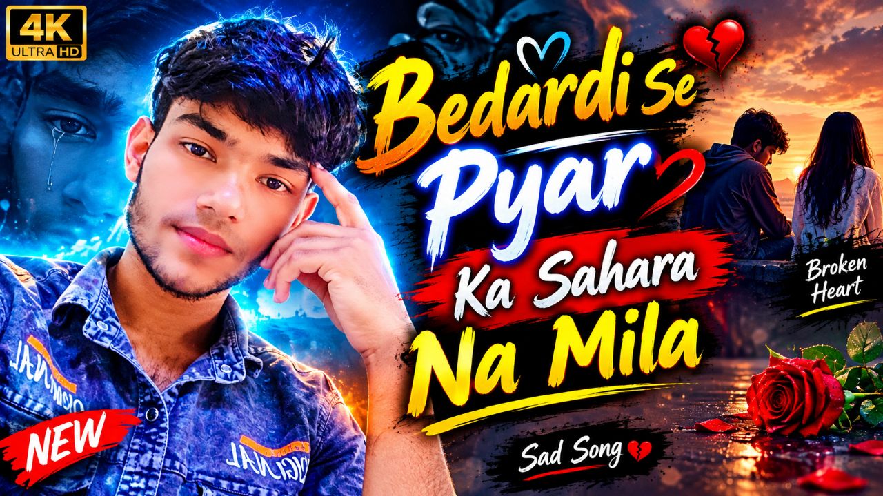 💔 Bedardi Se Pyar Ka Sahara Na Mila 💔 | Sad Love Song | Nauser | Heart Touching Song