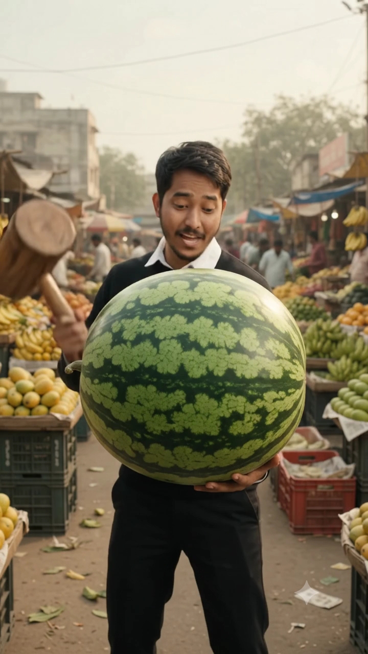 😱 तरबूज के अंदर निकला पूरा शहर! 🍉🏙️ ऐसा नज़ारा कभी नहीं देखा होगा!