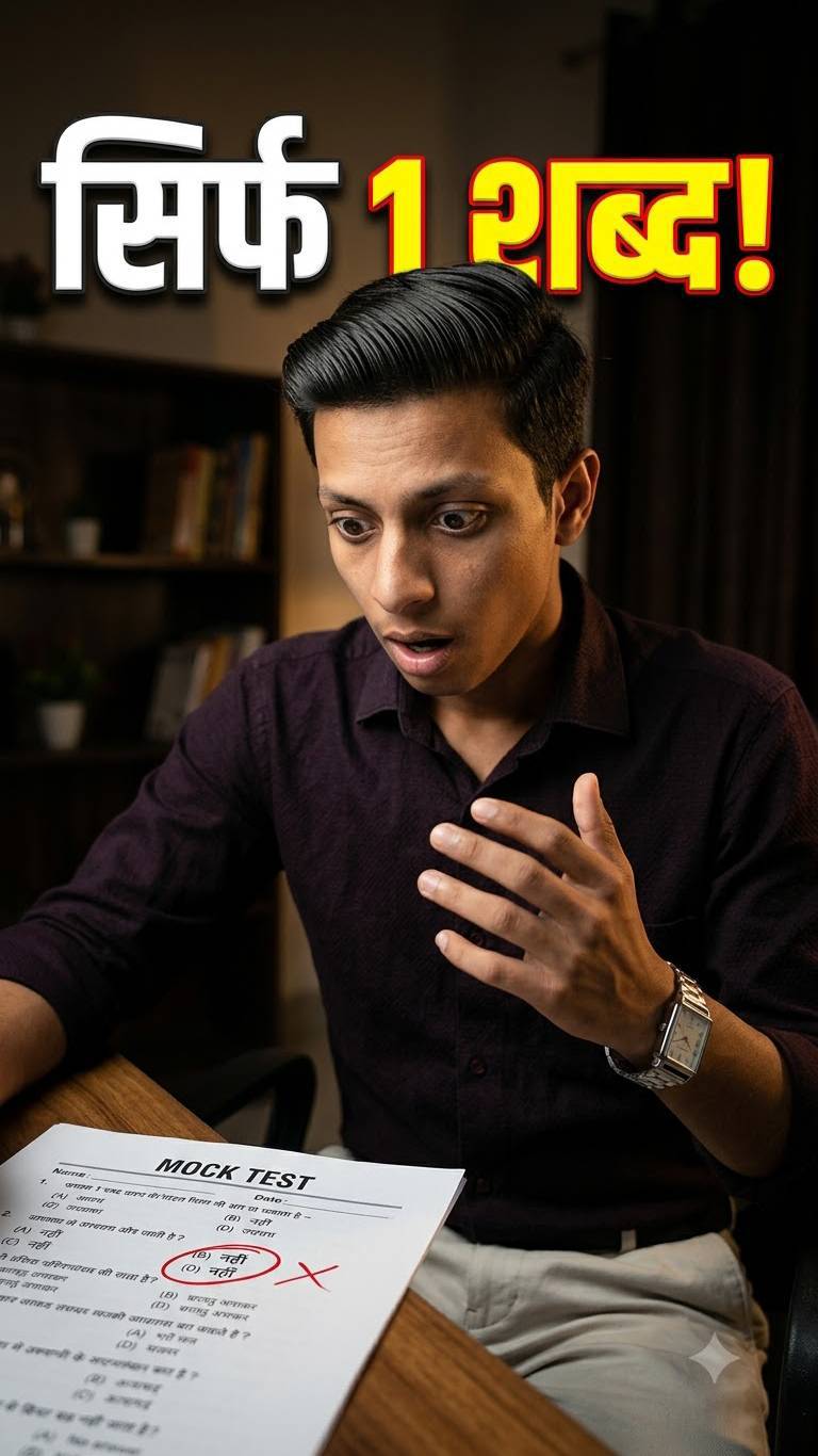 जवाब आता था, फिर भी गलत! 😳 Exam में ये गलती मत करना #ExamTips #Students