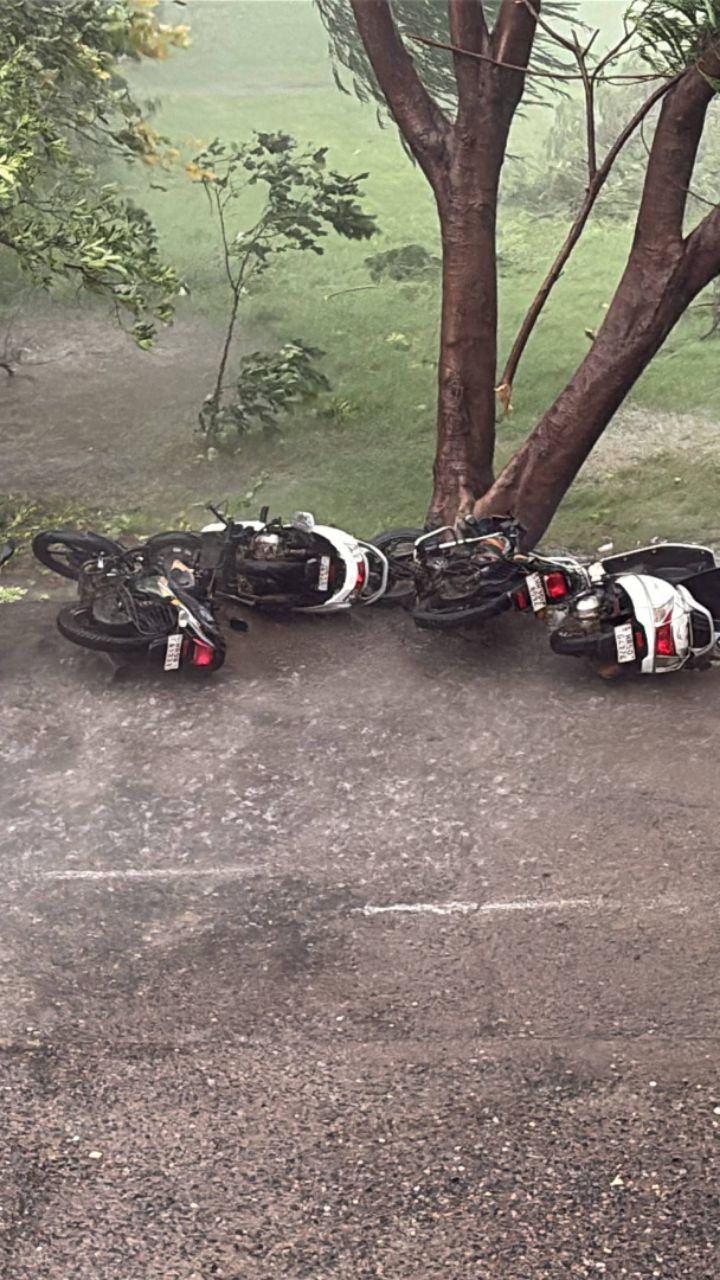 Bhari barish today in hr