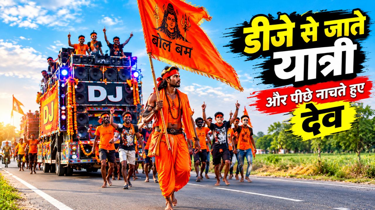 Dekho dosto 🙏🙏🙏 Aaj hamare Gav se janda Le ja rahe hai Dj se sant maharaj ji ke #video #vlog 👍💓