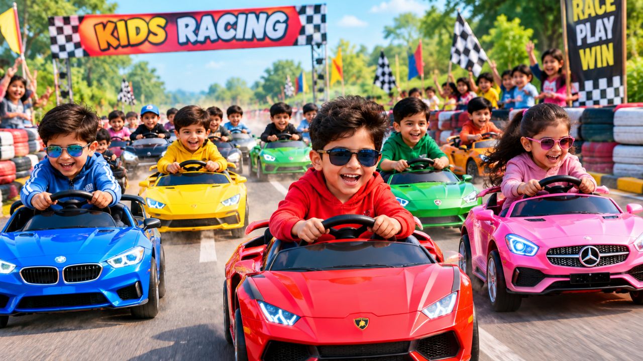 😱 बच्चों की धमाकेदार कार रेसिंग | Racing Game
😱
