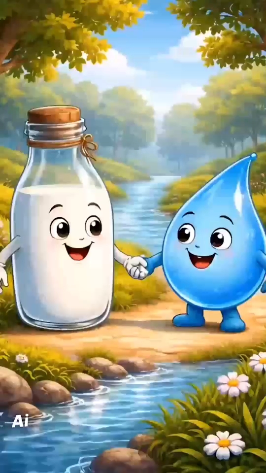 Dhudh aur pani #short