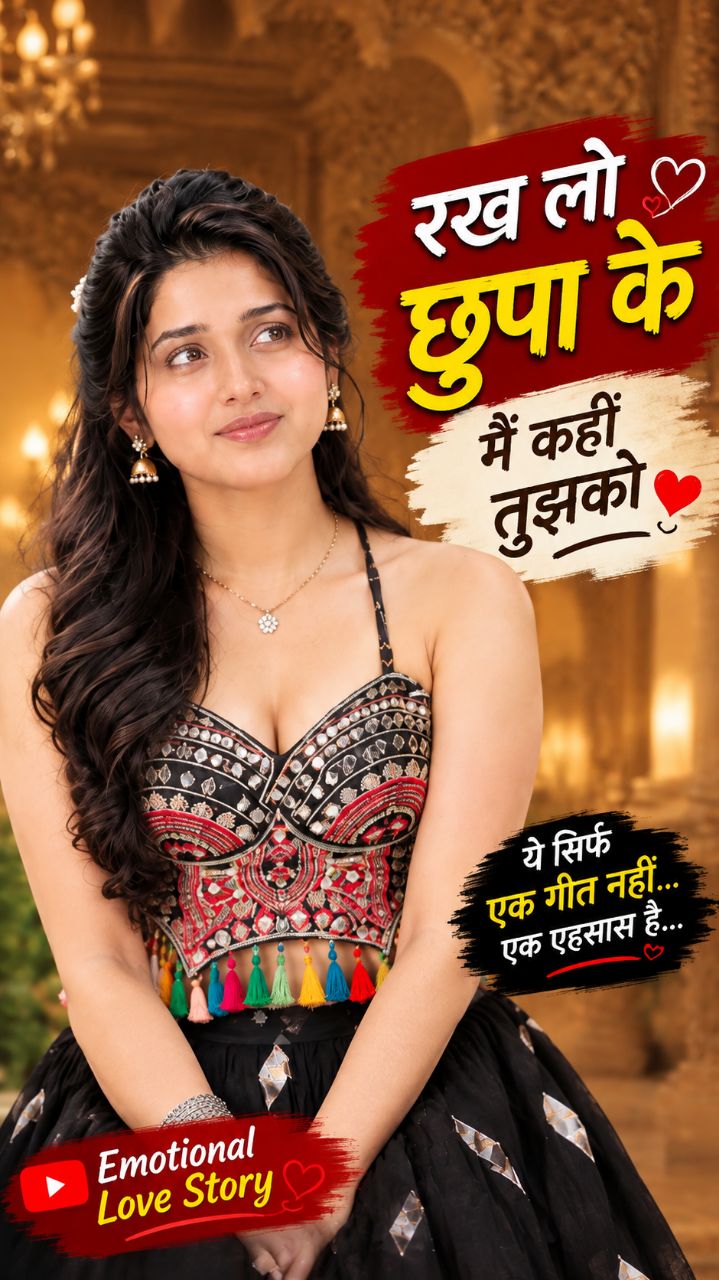 ❤️ रख लो छुपा के मैं कहीं तुझको 🥰 | दिल छू लेने वाला रोमांटिक गाना 💕 | Emotional Love Song