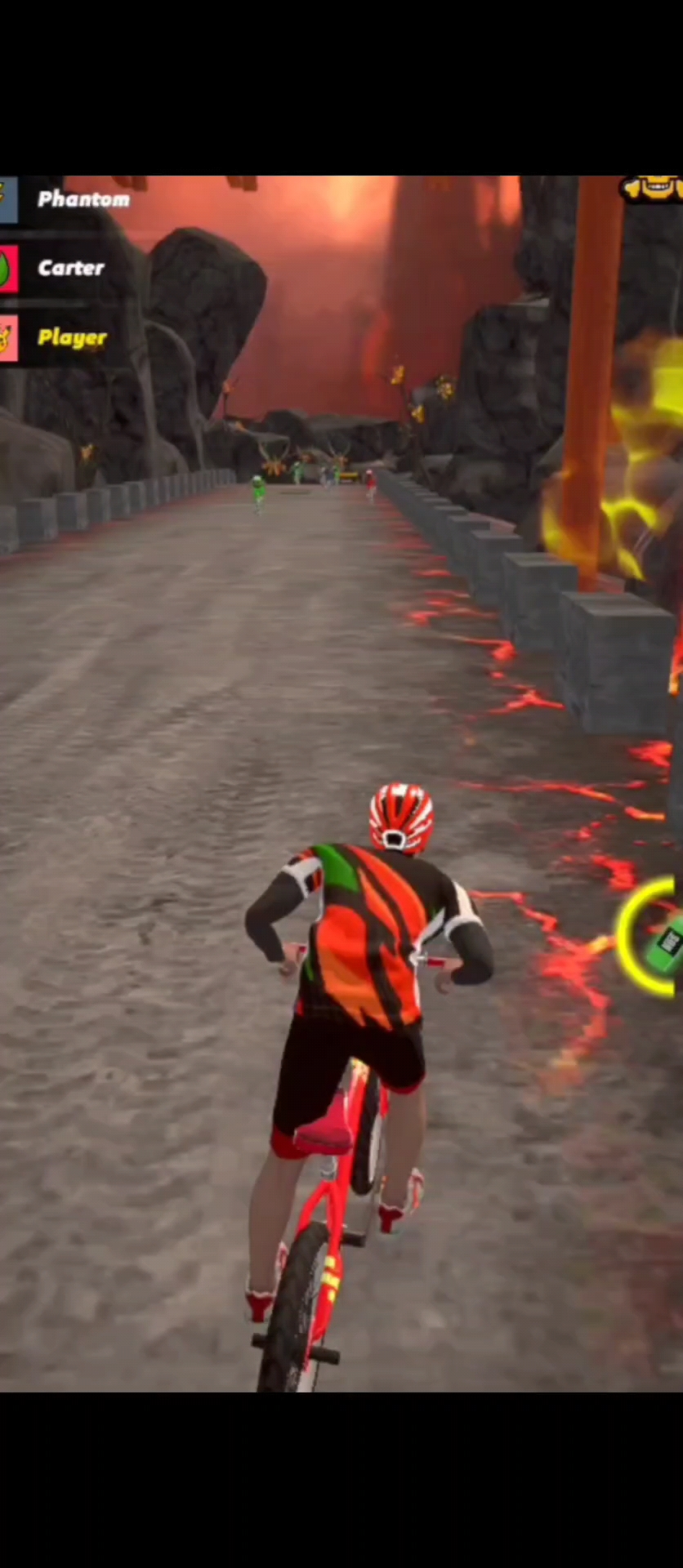 Extreme BMX Downhill Race! 🚴🔥 #Shorts