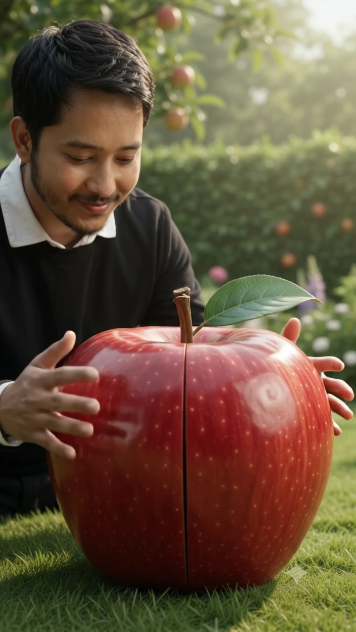 😱🍎 सेब के अंदर निकला जादुई ड्रैगन! 🐉💙