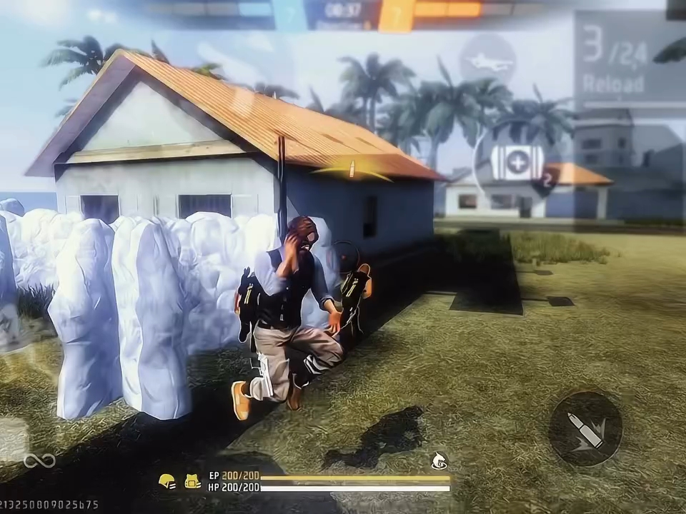 Free fire video game play