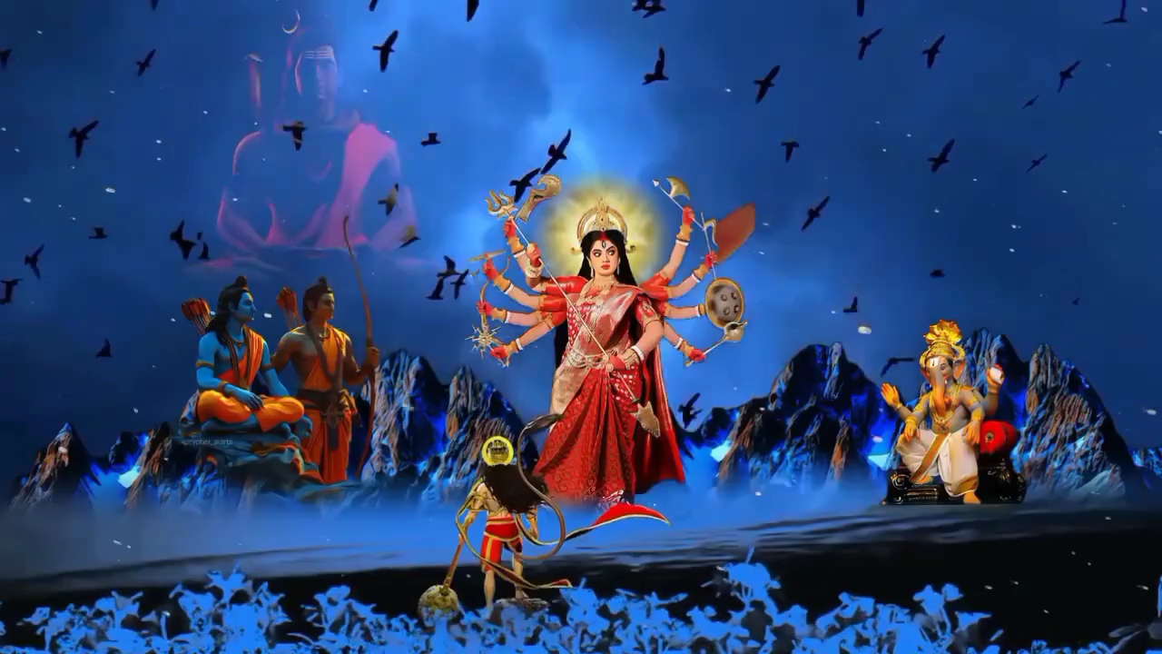 🌺 जय माता दी 🙏🔥 माँ दुर्गा का दिव्य रूप ❤️🚩 | Maa Durga Status 🙏 #shorts